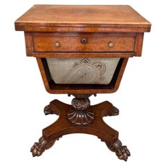 William IV sewing table