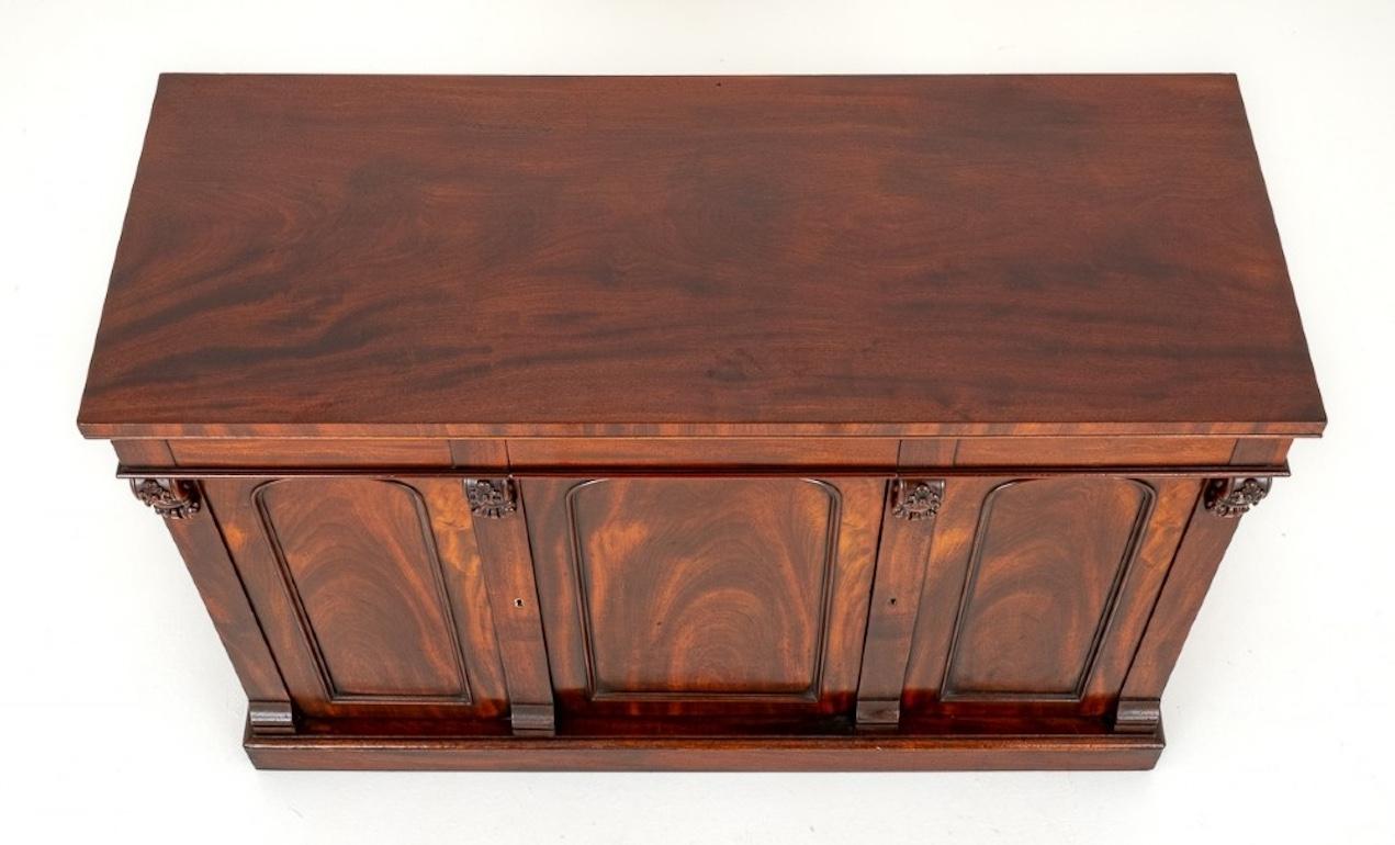 William IV Sideboard Antique Side Cabinet Mahogany 1840 1