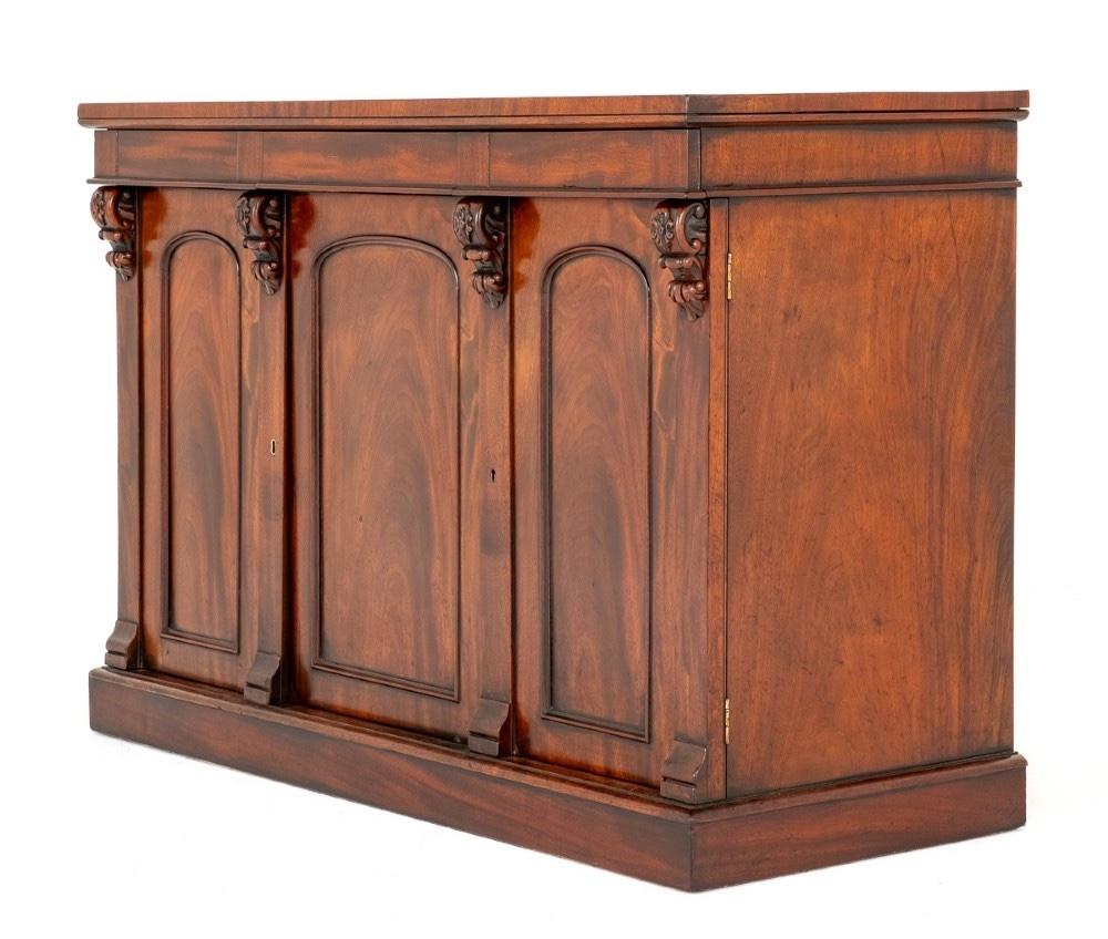 William IV Sideboard Antique Side Cabinet Mahogany 1840 2