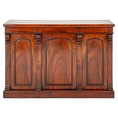 William IV. Sideboard Antiker Beistellschrank Mahagoni 1840