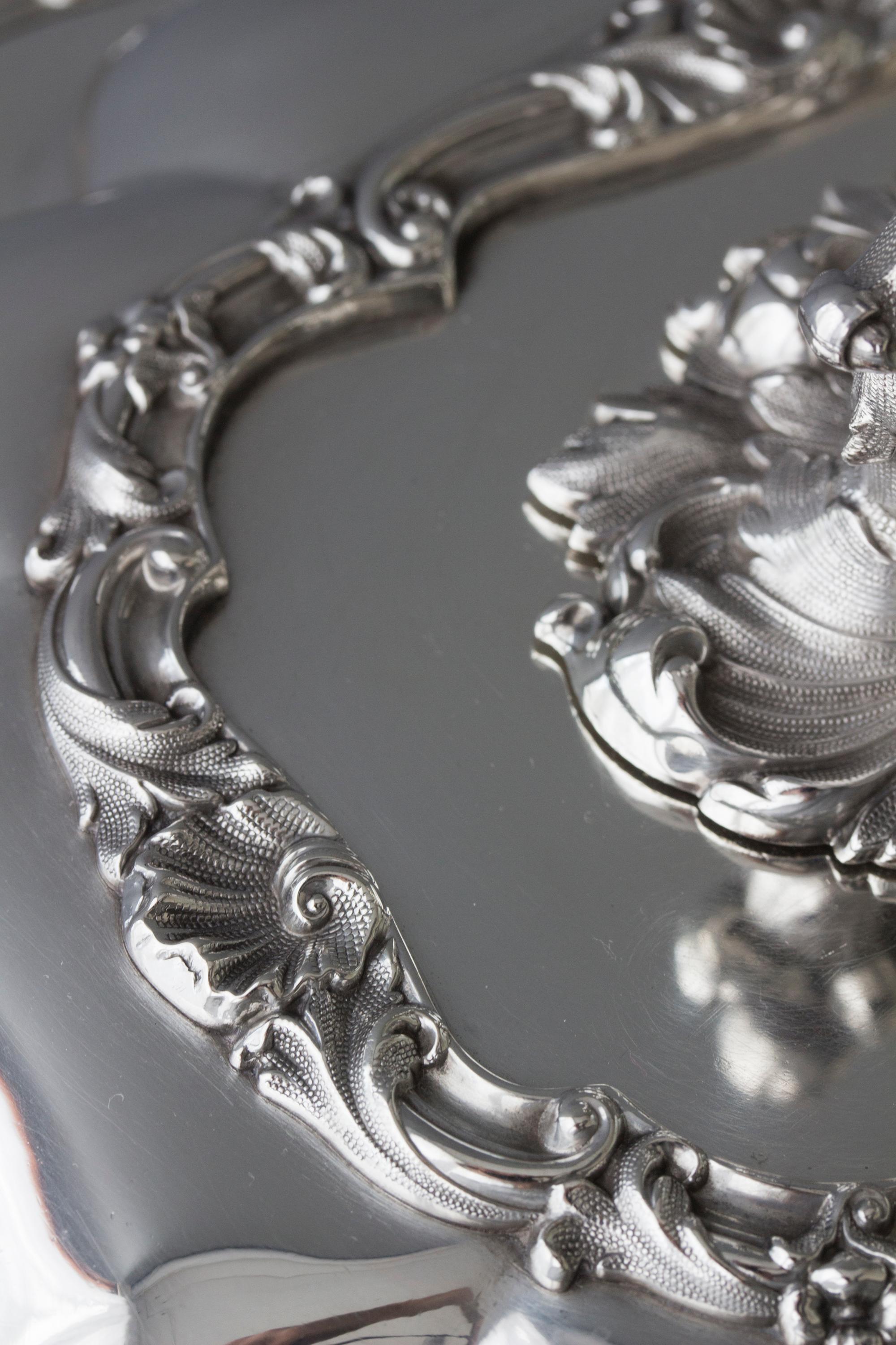 William IV Silver Entree Dish and Warmer Sheffield, 1832 10