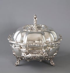 William IV Silver Entree Dish and Warmer Sheffield, 1832