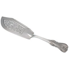 William IV Sterling Silver Fish Slice by William Chawner II, London, 1833