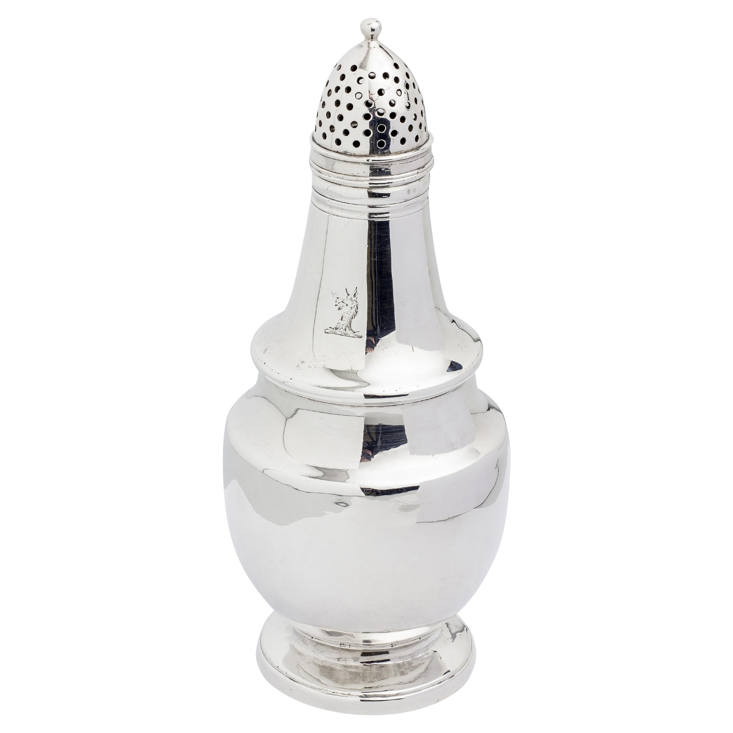 William IV Sterling Silver Pepperette by William Bateman II
