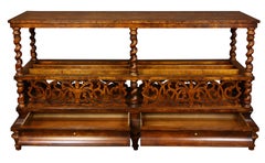 William IV Style Henredon Historic Natchez Collection Console Table, circa 1990