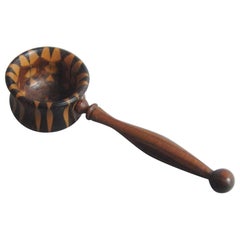 William IV Tunbridge Stickware Caddy Spoon, circa 1830