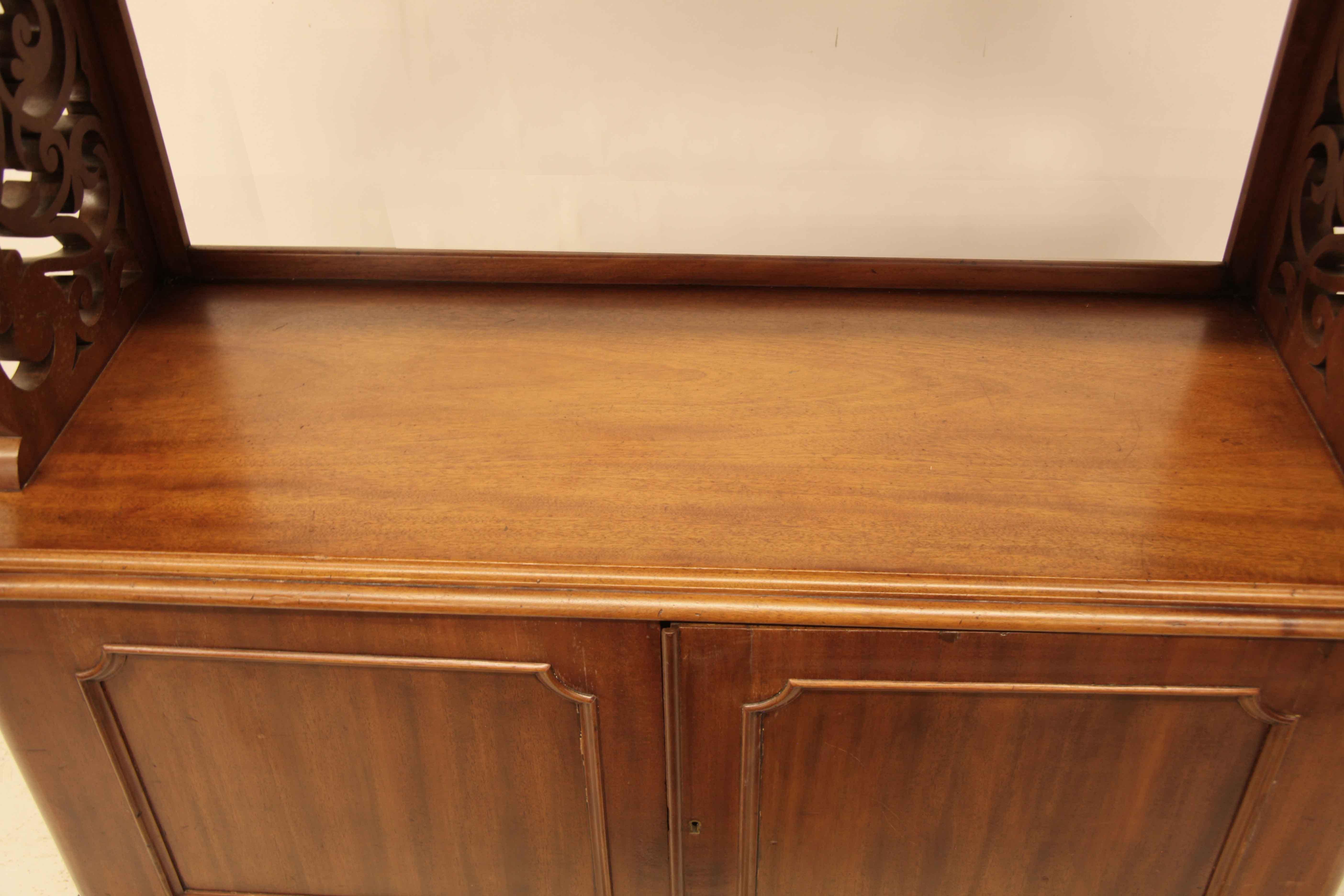 Mahogany William IV Two Tier Buffet For Sale
