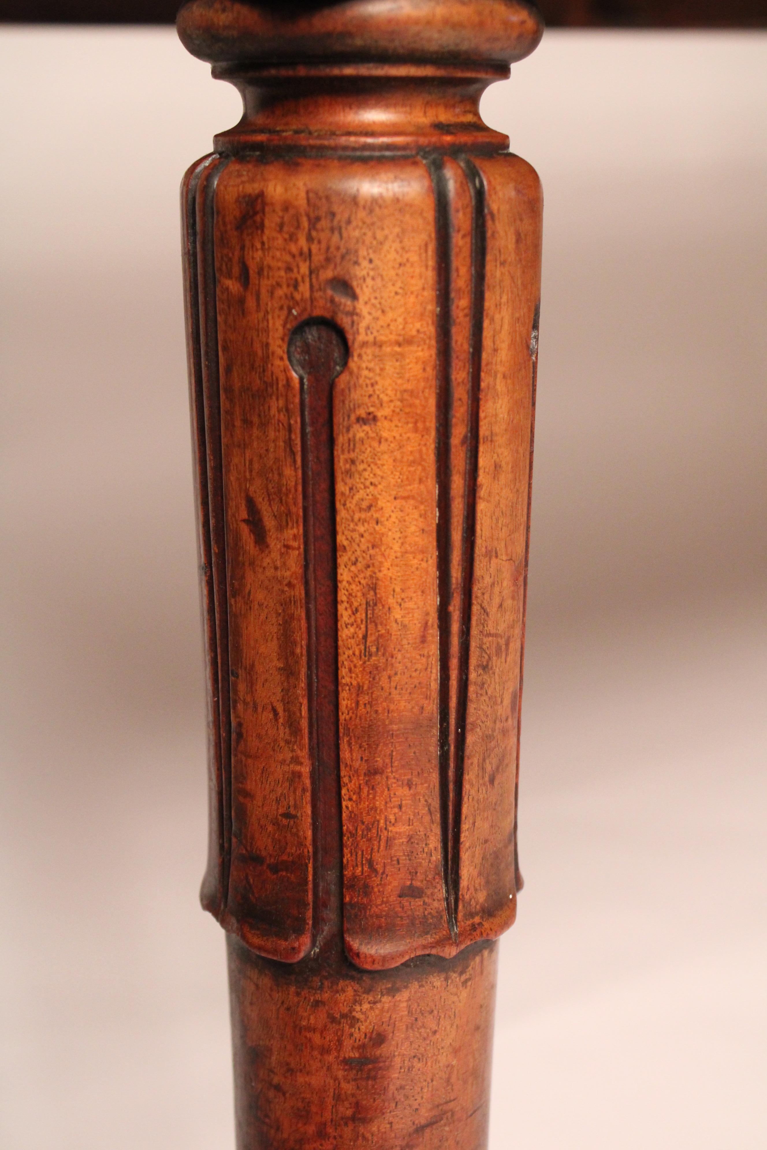 William IV Walnut Writing Table For Sale 5