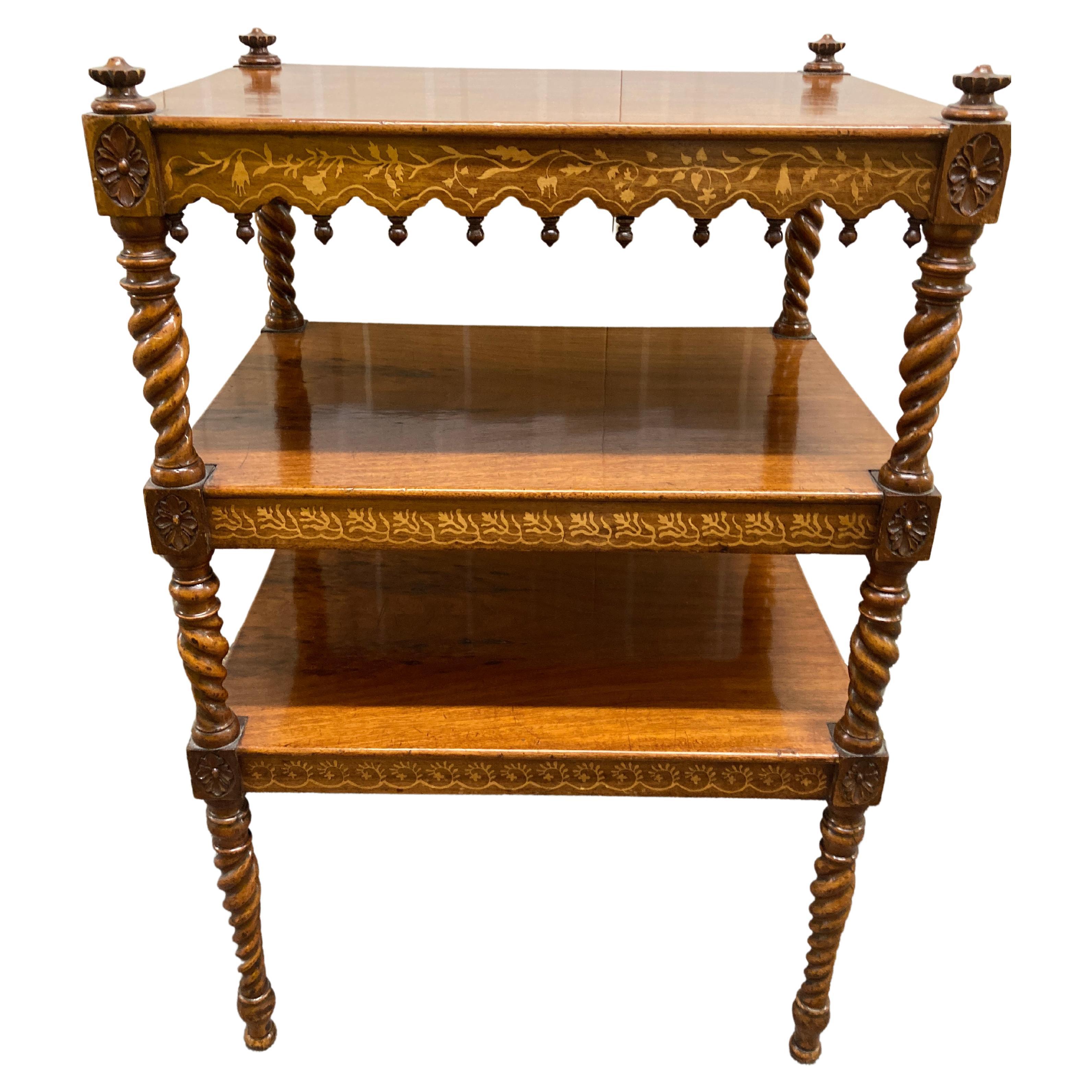 William IV Whatnot Display Stand For Sale