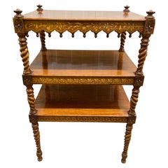 Used William IV Whatnot Display Stand