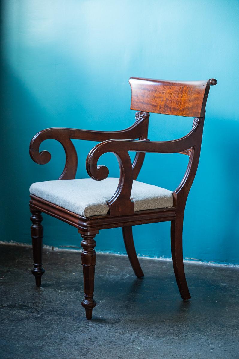 Mid-19th Century William IV Wood Dining Chairs