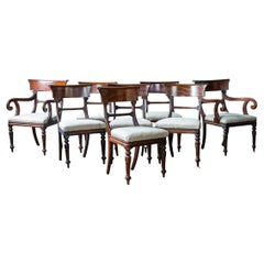 William IV Wood Dining Chairs