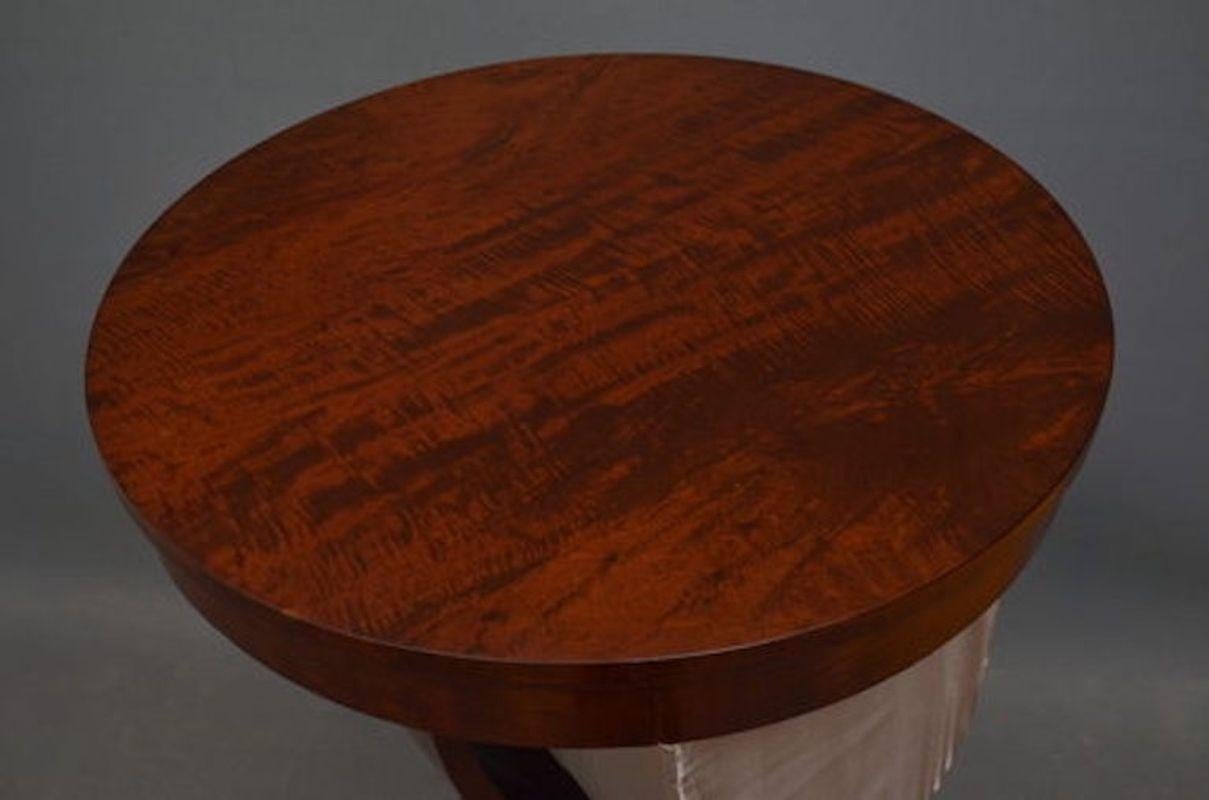 English William IV Work Table in Mahogany For Sale
