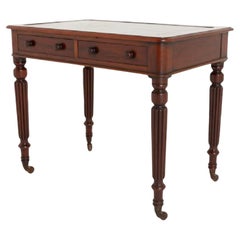 Mesa escritorio William IV Caoba Siglo XIX