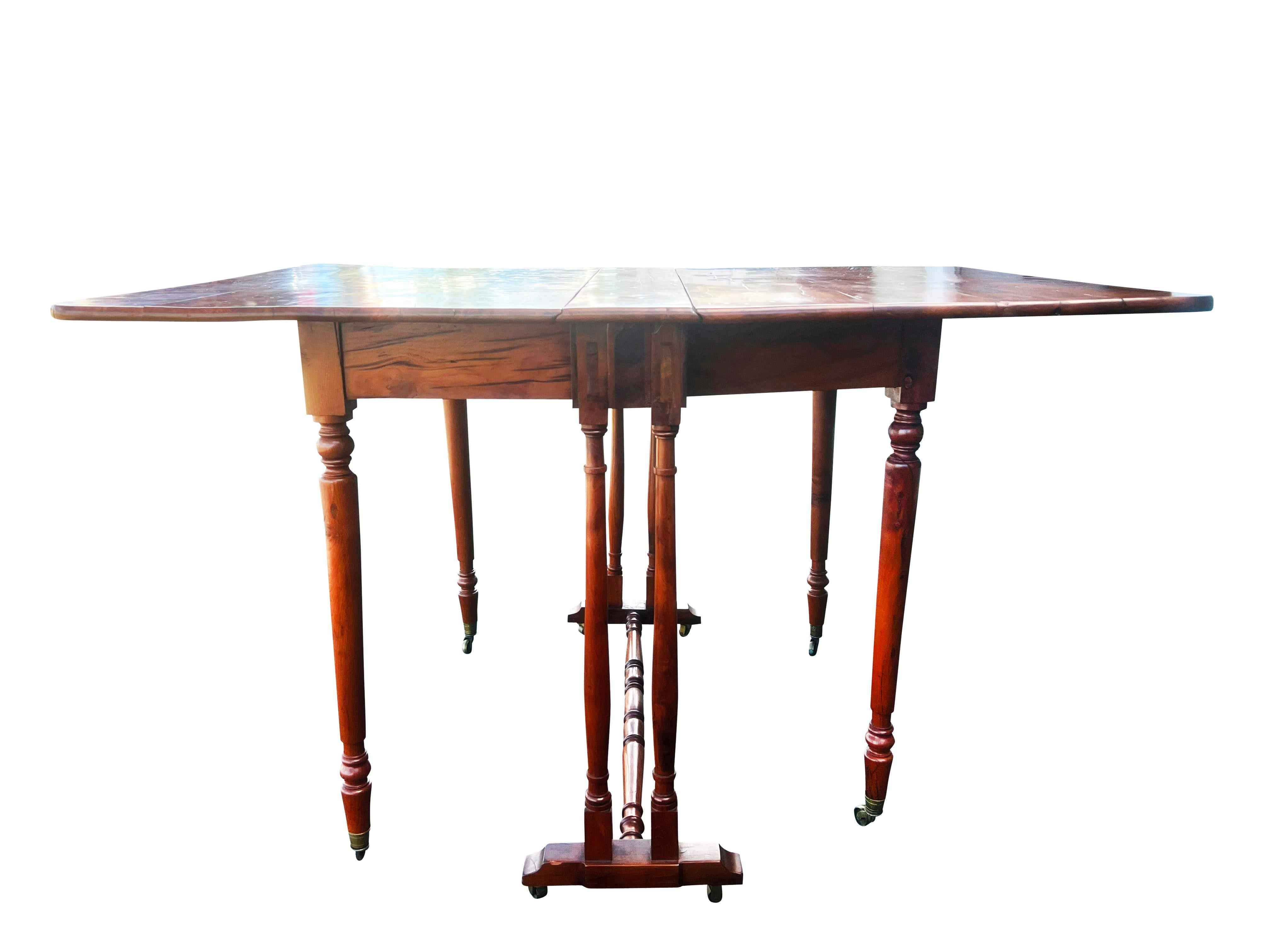 William IV Yew wood Sunderland Table 1