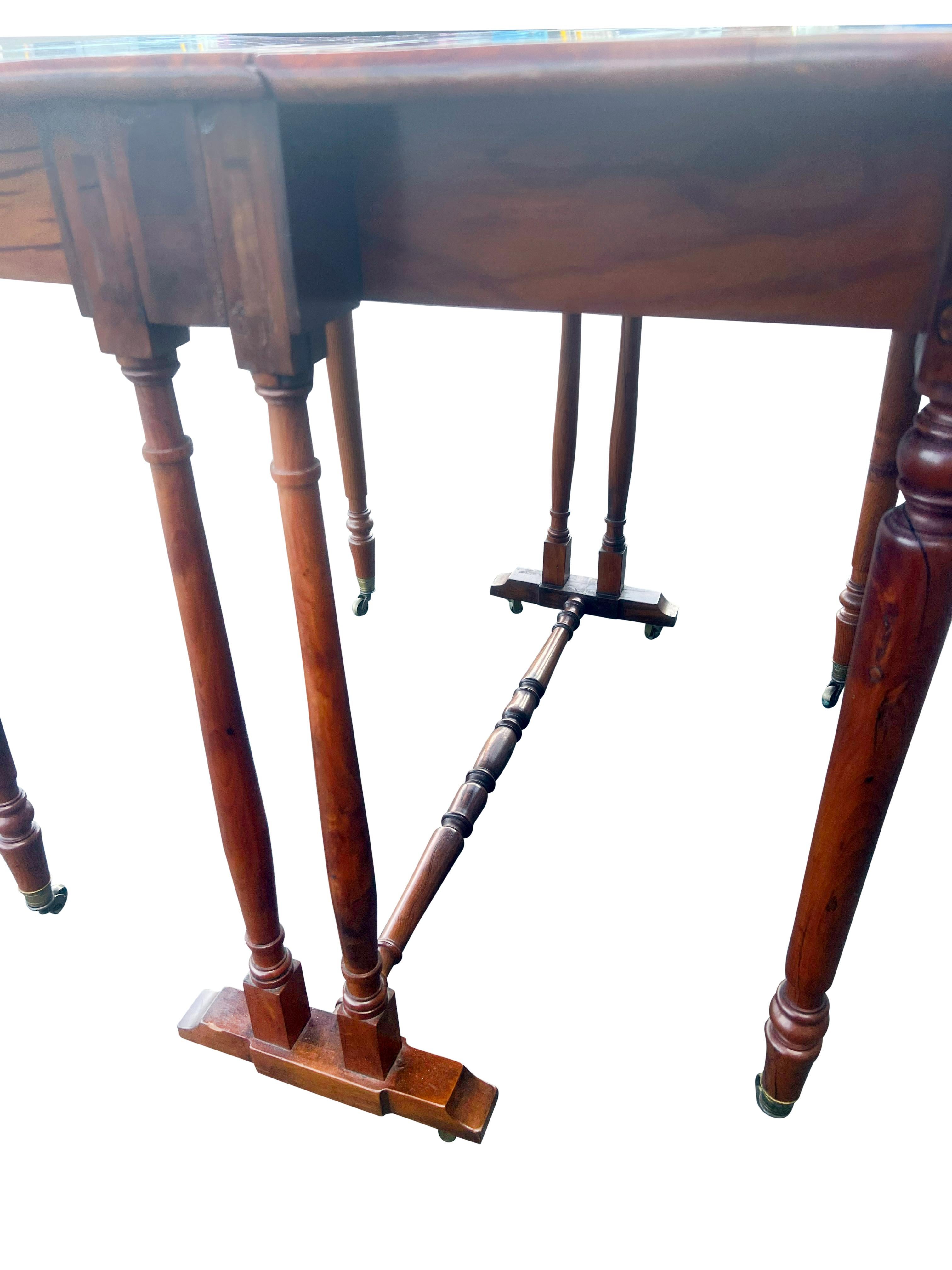 William IV Yew wood Sunderland Table 3