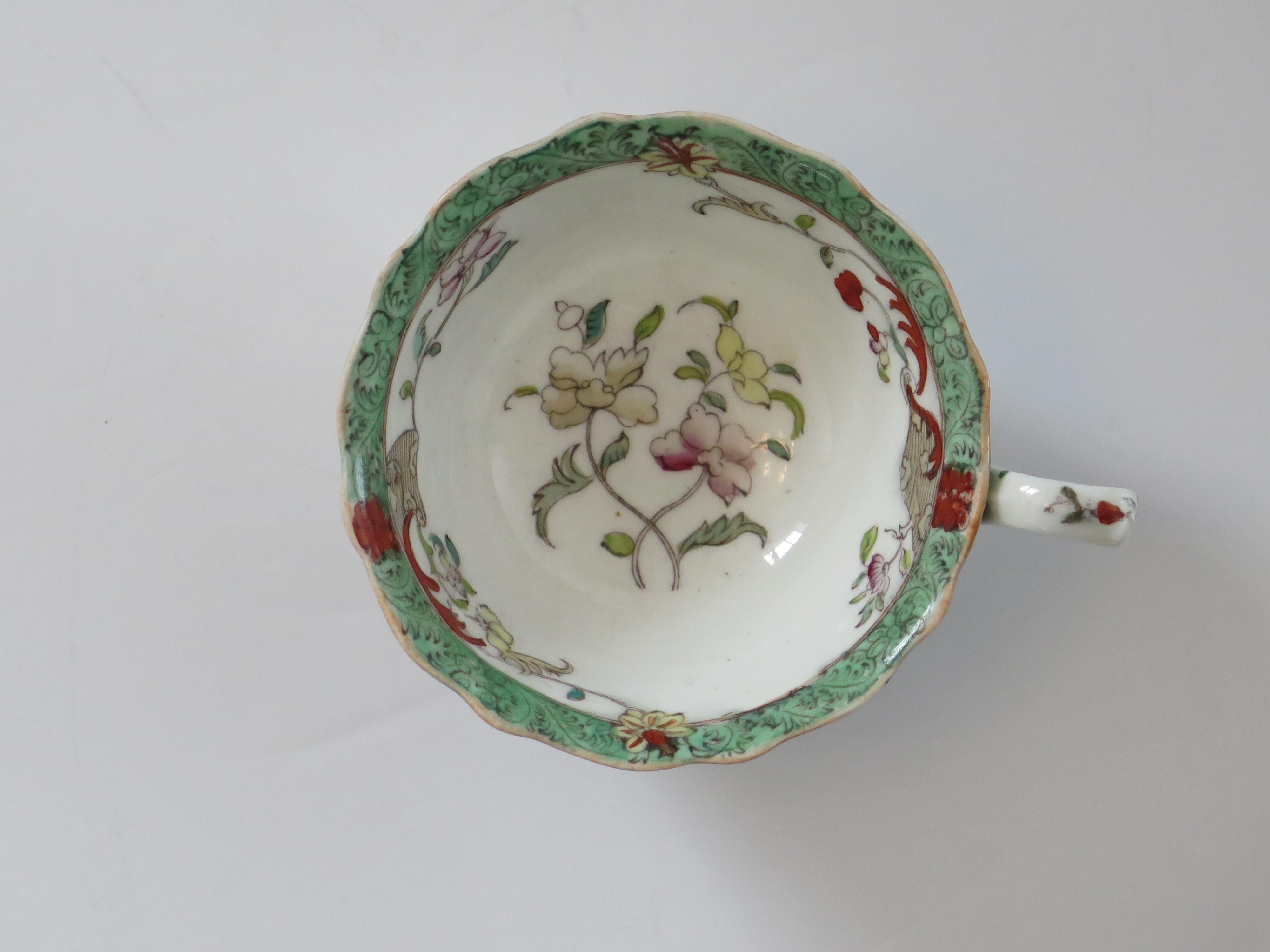 William J. PAIR-(B) of C J Mason's Cups & Saucers Porcelain Ptn 223, A 1830. en vente 1