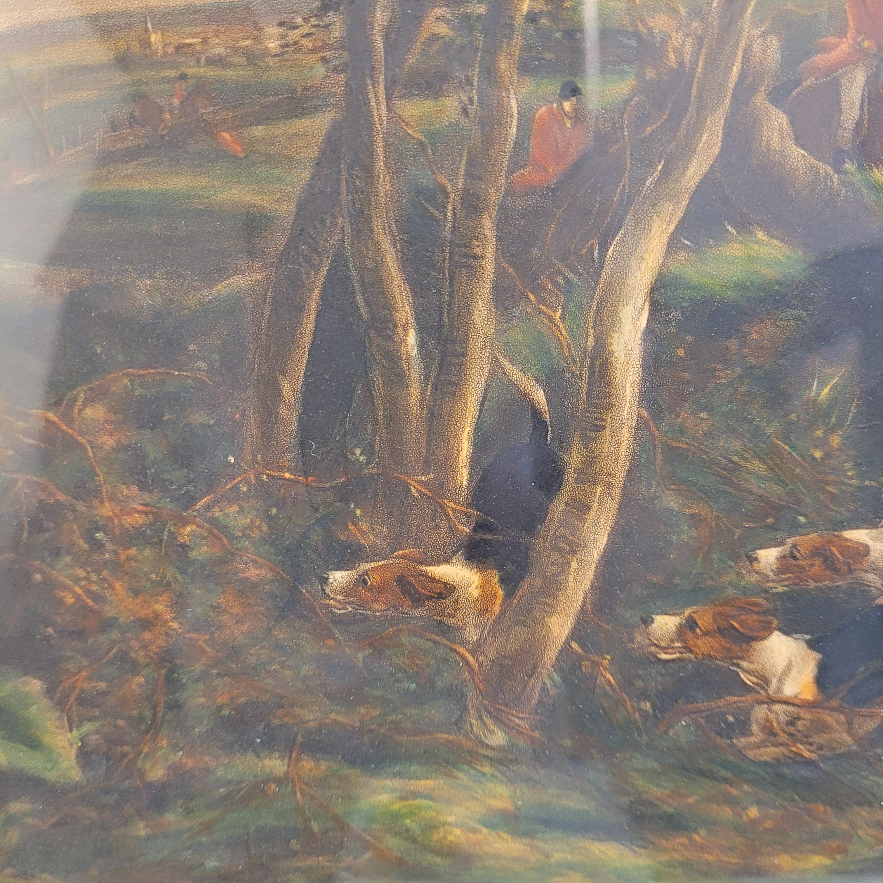 Victorian English engraving “Dead beat”, J. Harris and William J. Shayer For Sale 9