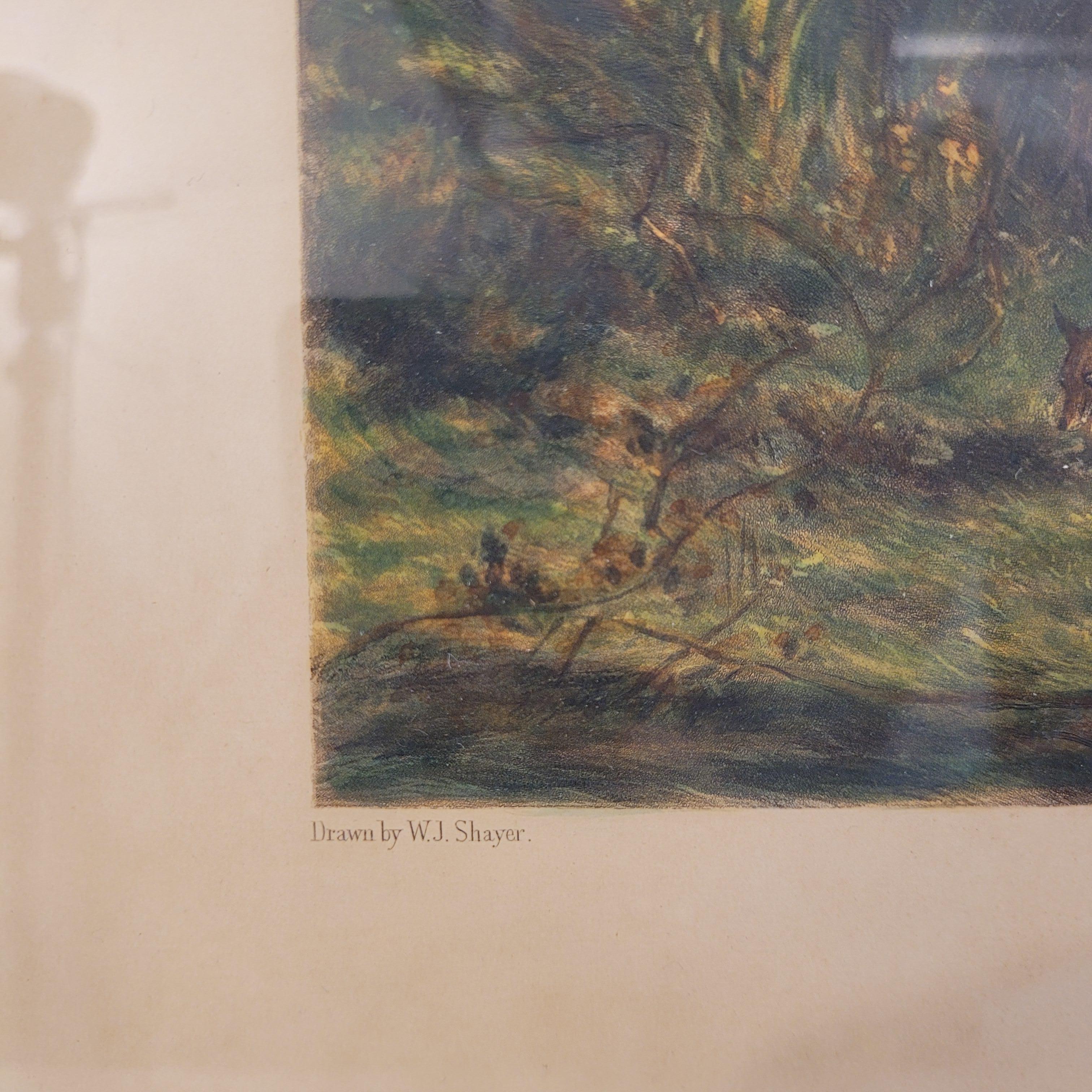 Victorian English engraving “Dead beat”, J. Harris and William J. Shayer For Sale 17