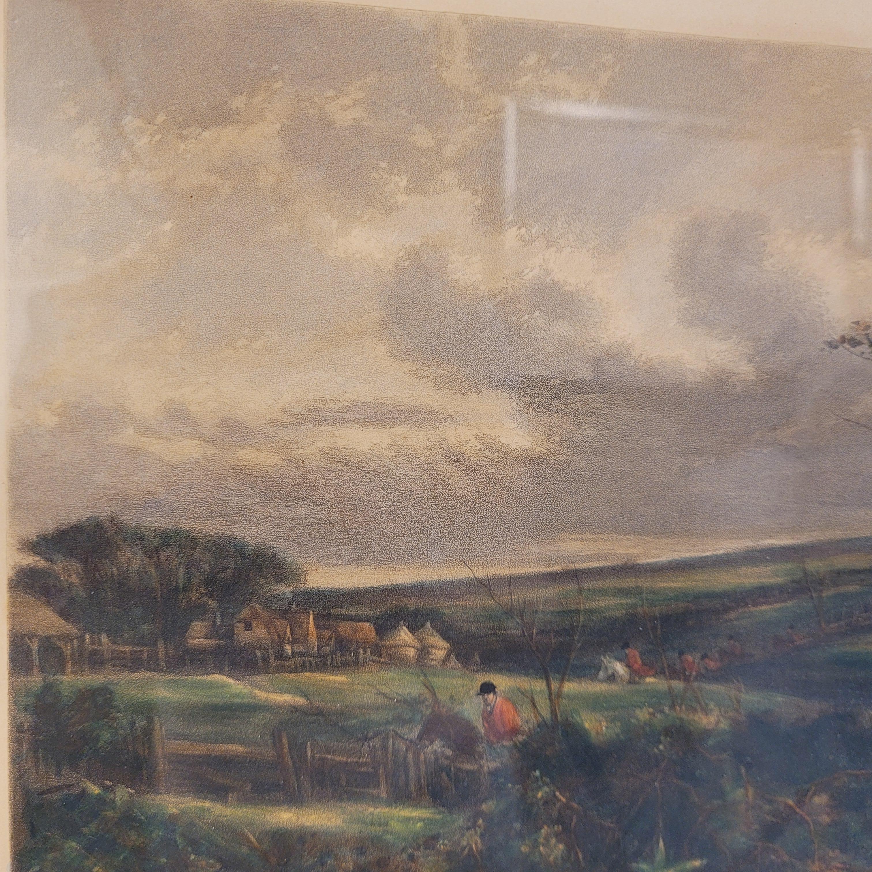 Victorian English engraving “Dead beat”, J. Harris and William J. Shayer For Sale 6