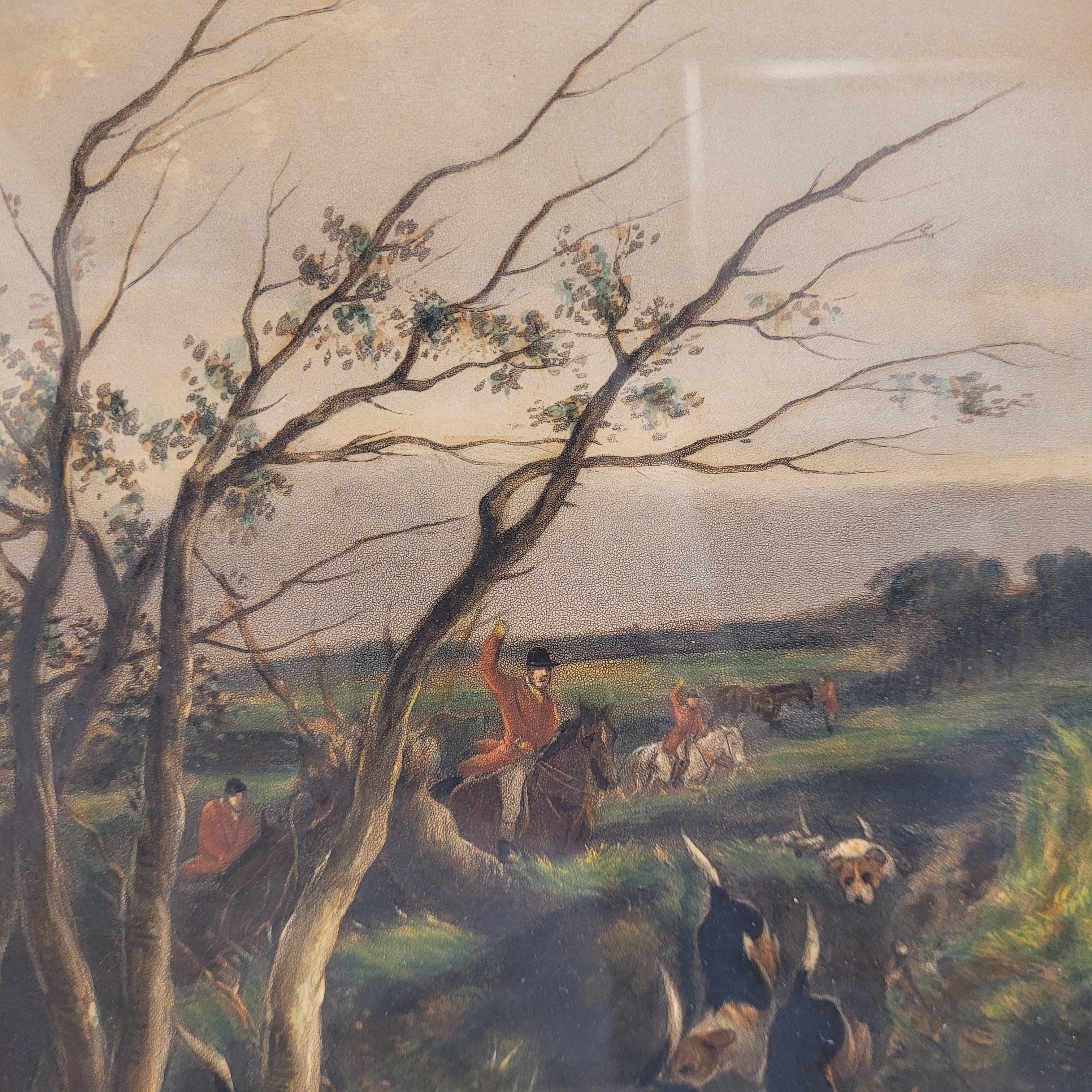 Victorian English engraving “Dead beat”, J. Harris and William J. Shayer For Sale 8