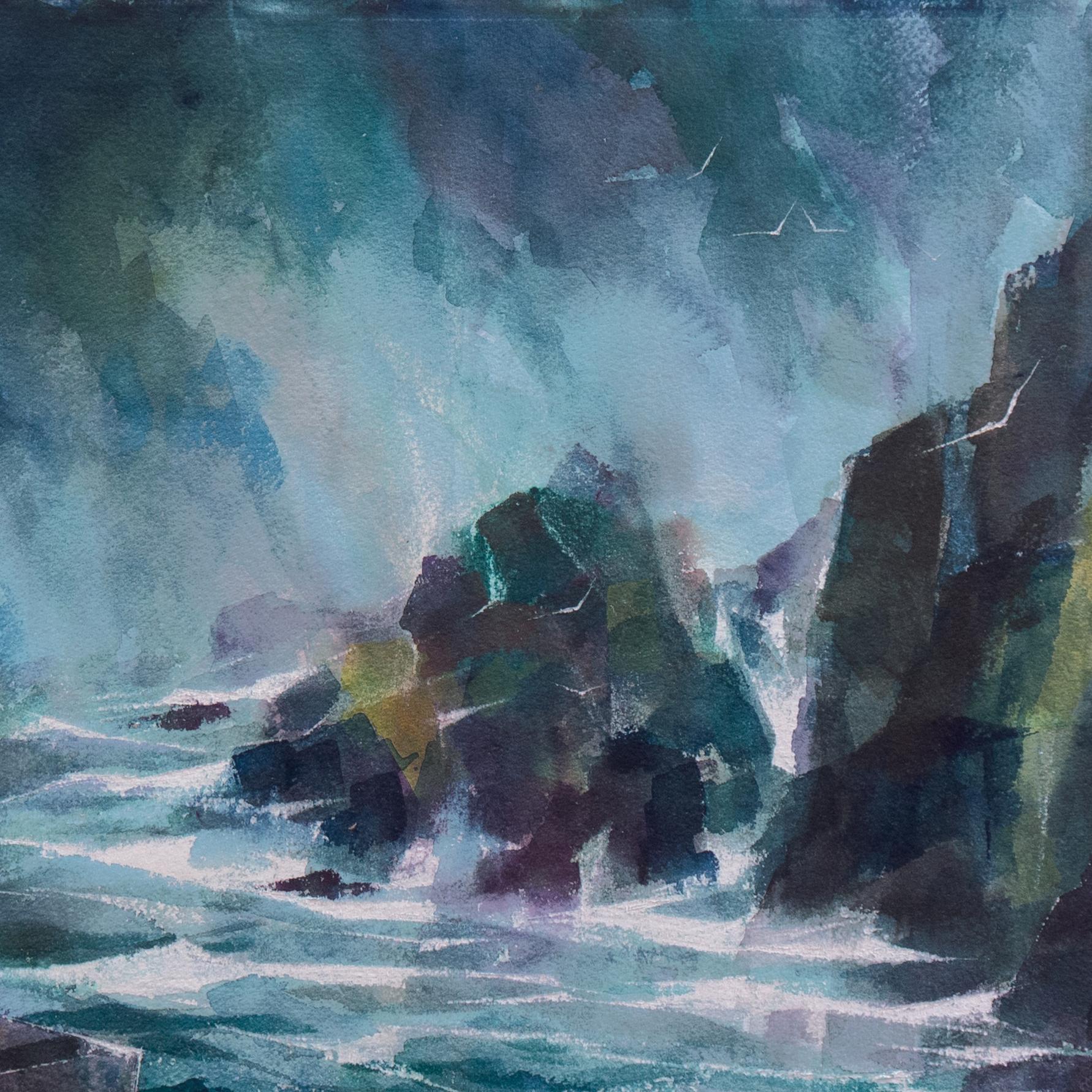 Signée en bas à droite 