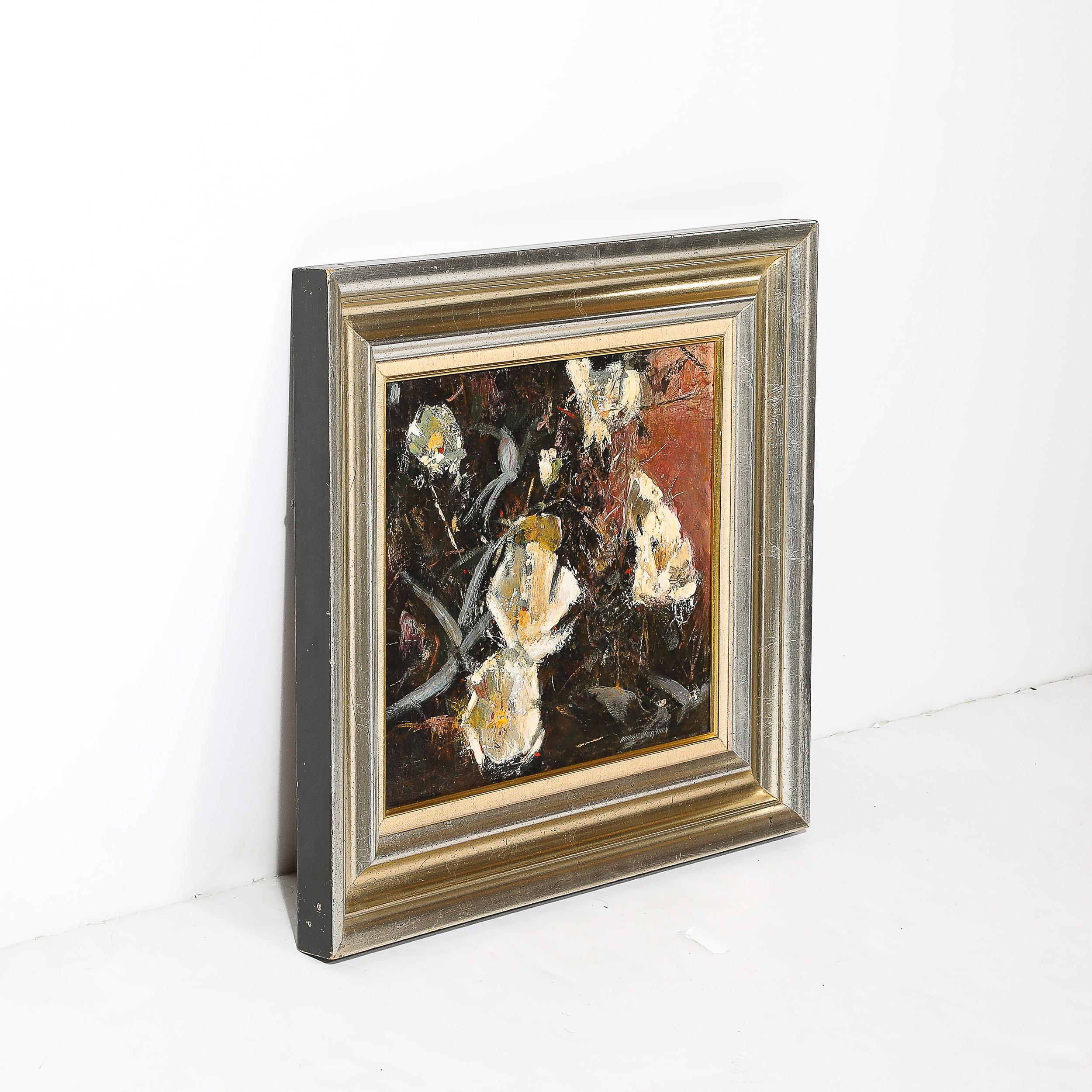 Expressionist Still Life of Flowers 