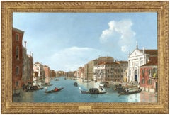 Grand Canal, Venice, looking southeast from Santa Stae to the Fabbriche Nuove di
