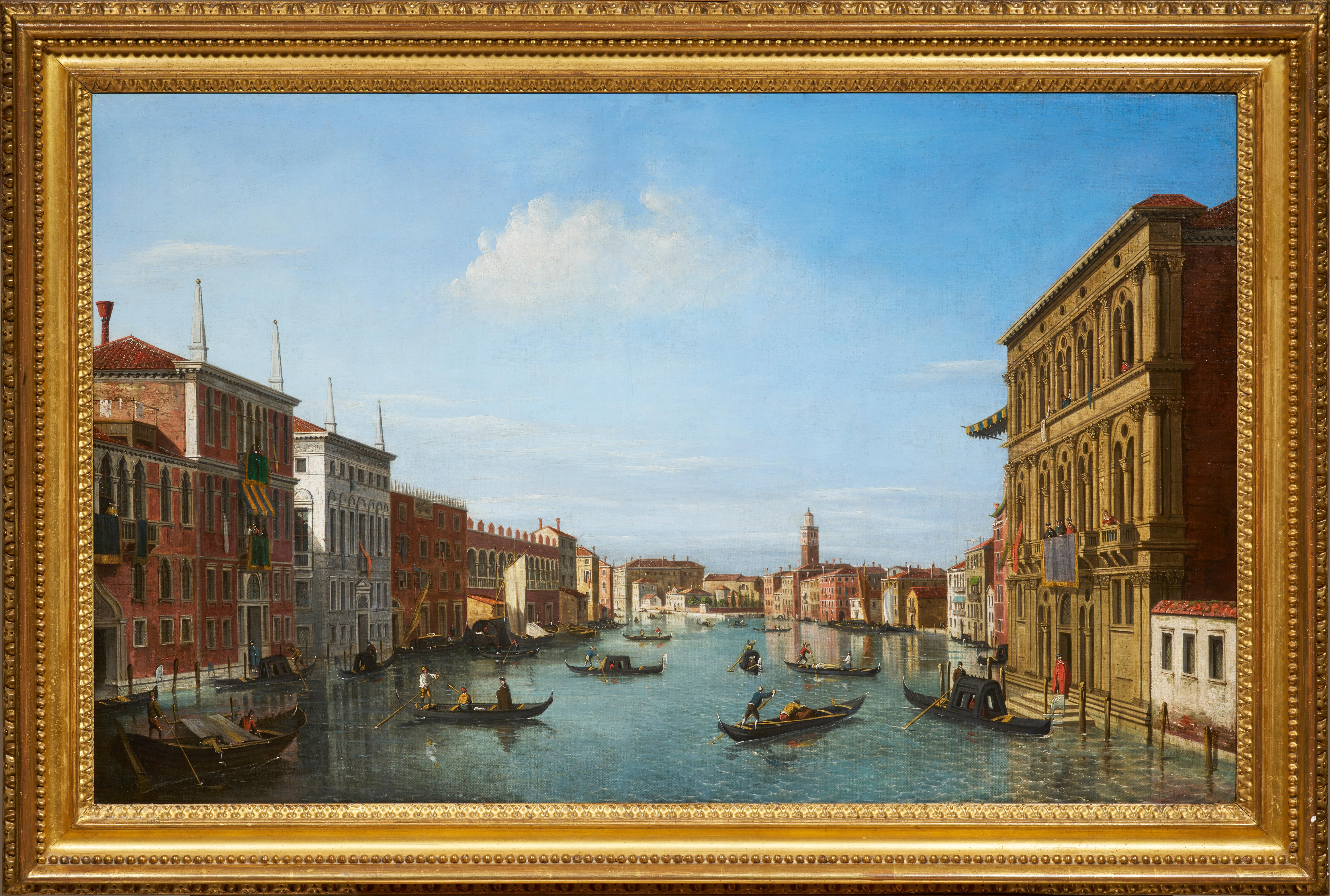 Although we have little bibliographical information on William James, we know that he was trained by Canaletto during the painter's stay in England between 1746 and 1755. Although he may never have been to Venice, William James remained under the
