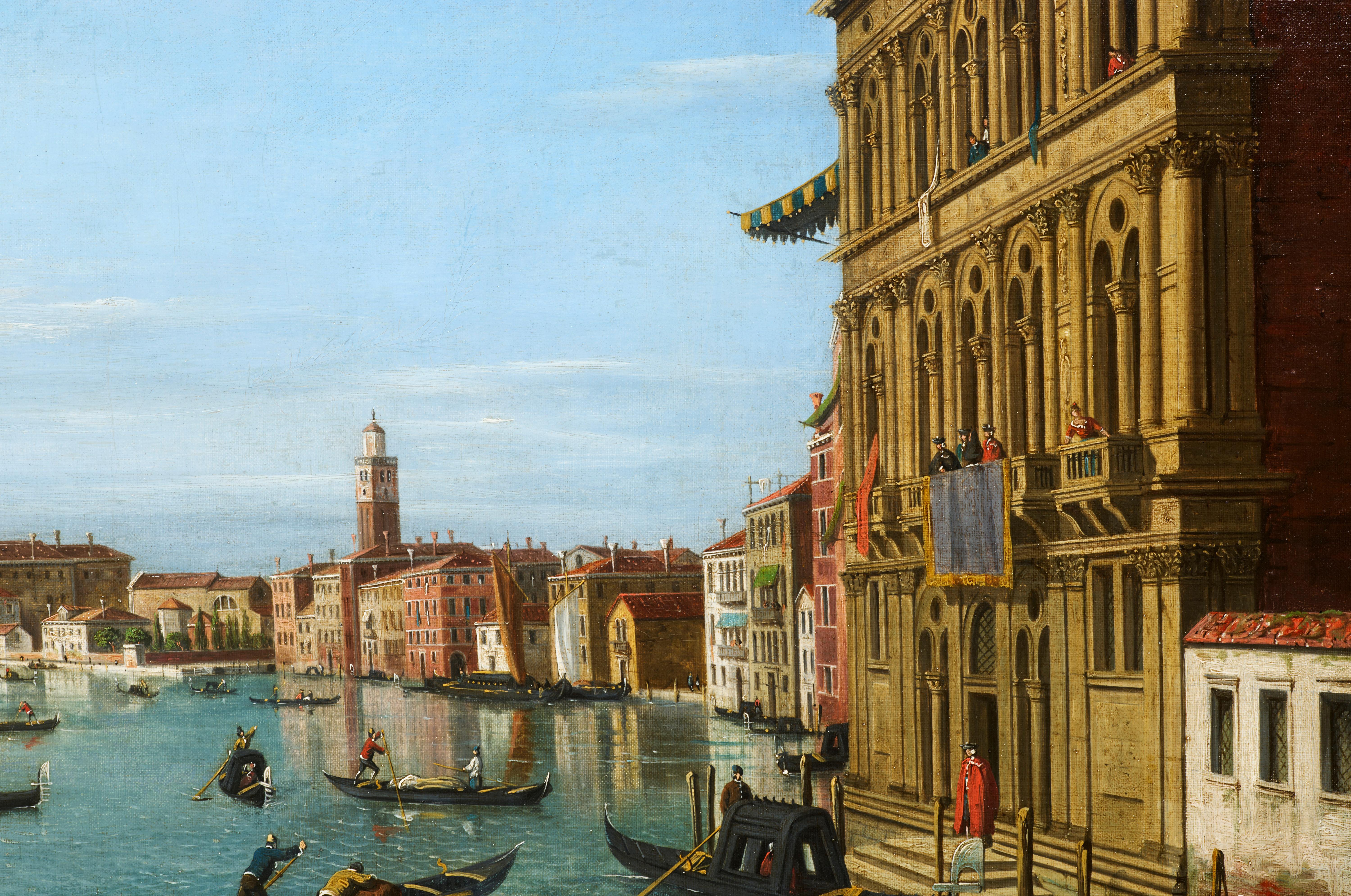 Vue du Grand Canal, une peinture de William James, d'après Canaletto en vente 5