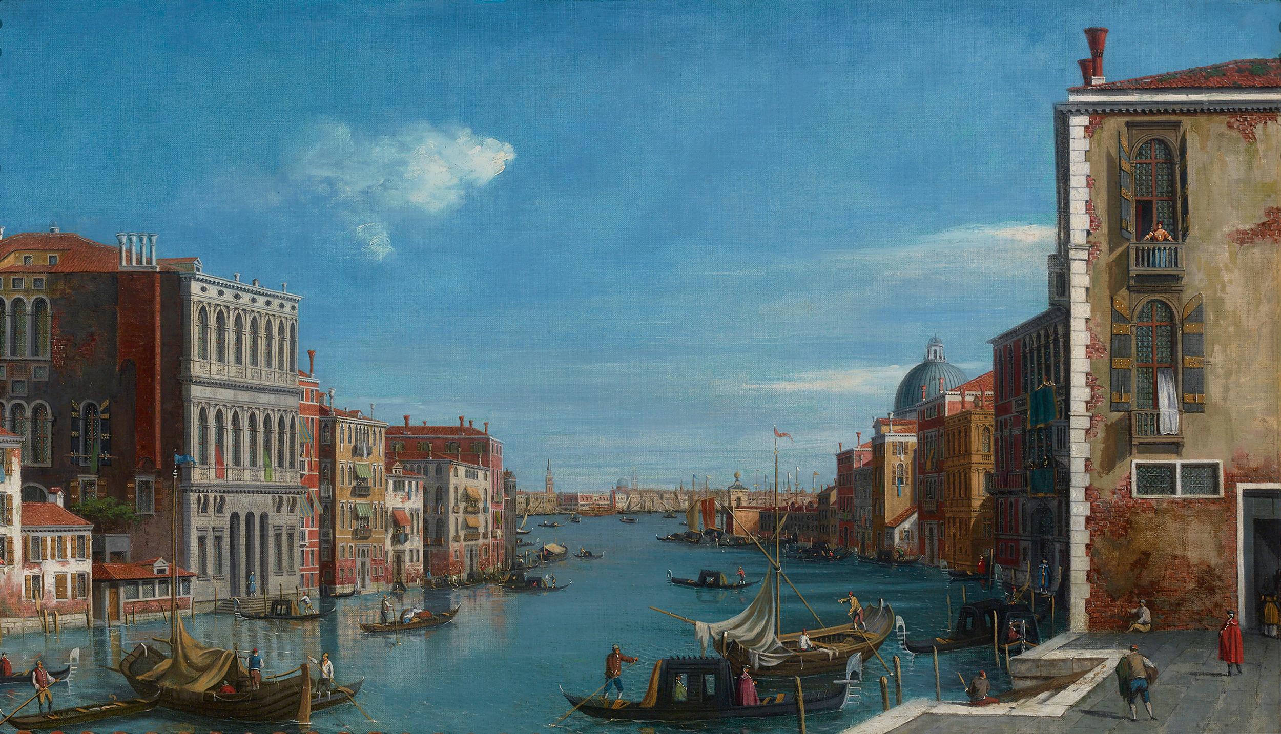 William James Landscape Painting - View of the Grand Canal, Venice