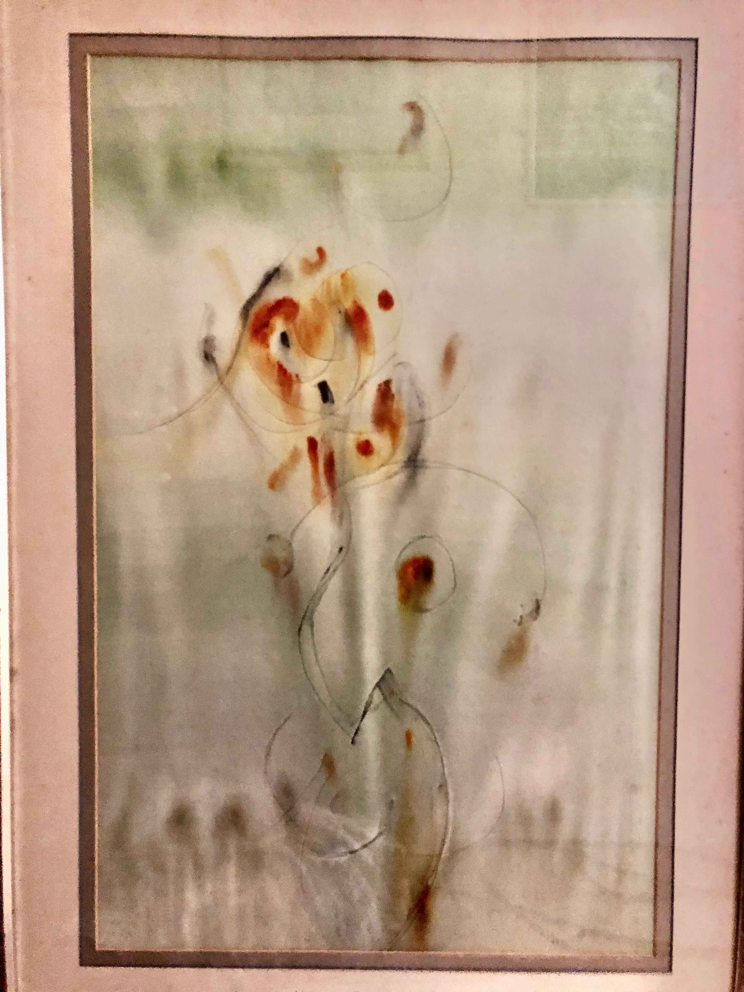 William Newcombe Mid Century Abstract Nude