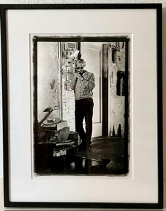 1964 Black & White Photograph Andy Warhol Factory Telephone William John Kennedy