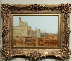 Oil Painting by William Joseph J.C.Bond "Carmarvon Castle"