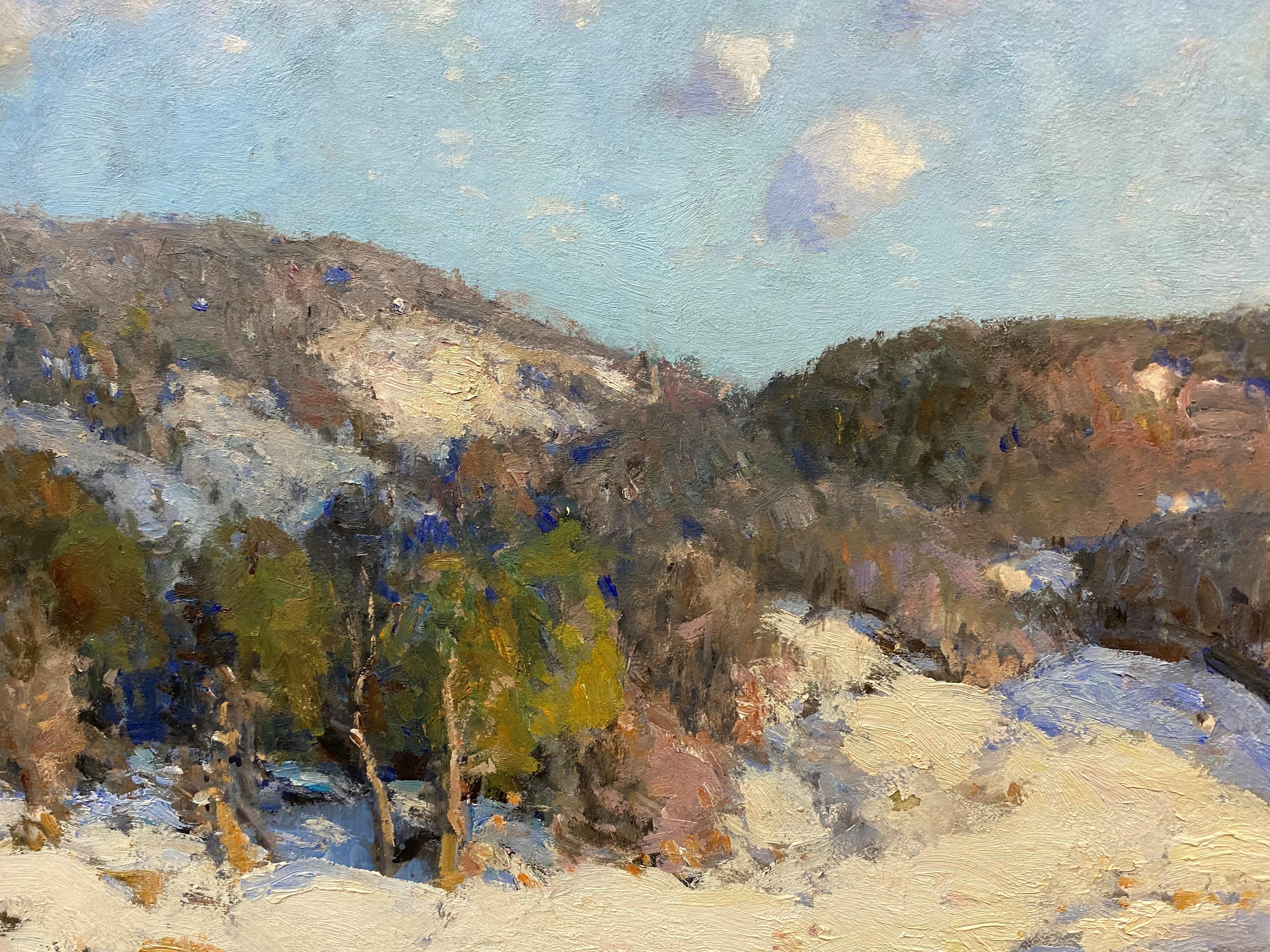 Peterboro Hills - American Impressionist Art by William Jurian Kaula