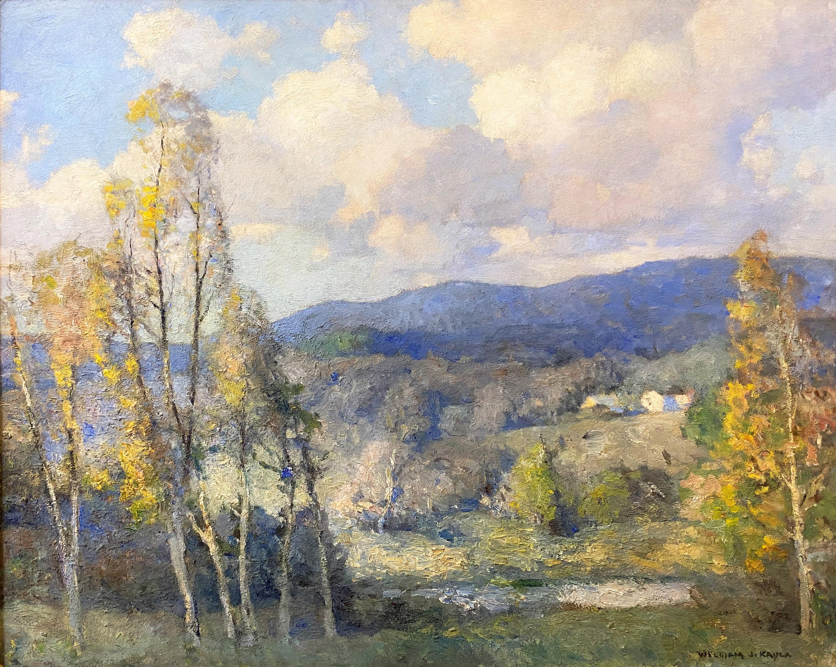 Temple Hills - Art Impressionismo americano di William Jurian Kaula
