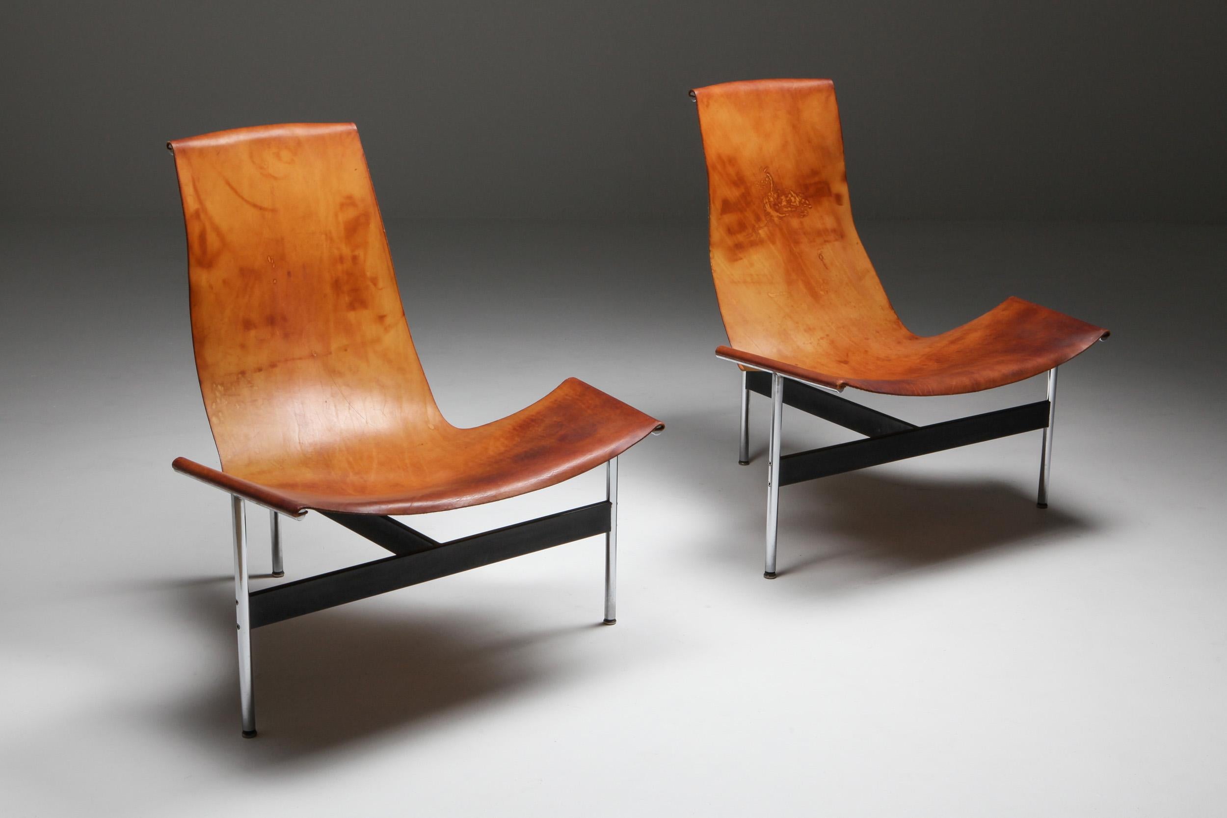 William Katavolos for Laverne International 'TH-15' Lounge Chair In Good Condition In Antwerp, BE
