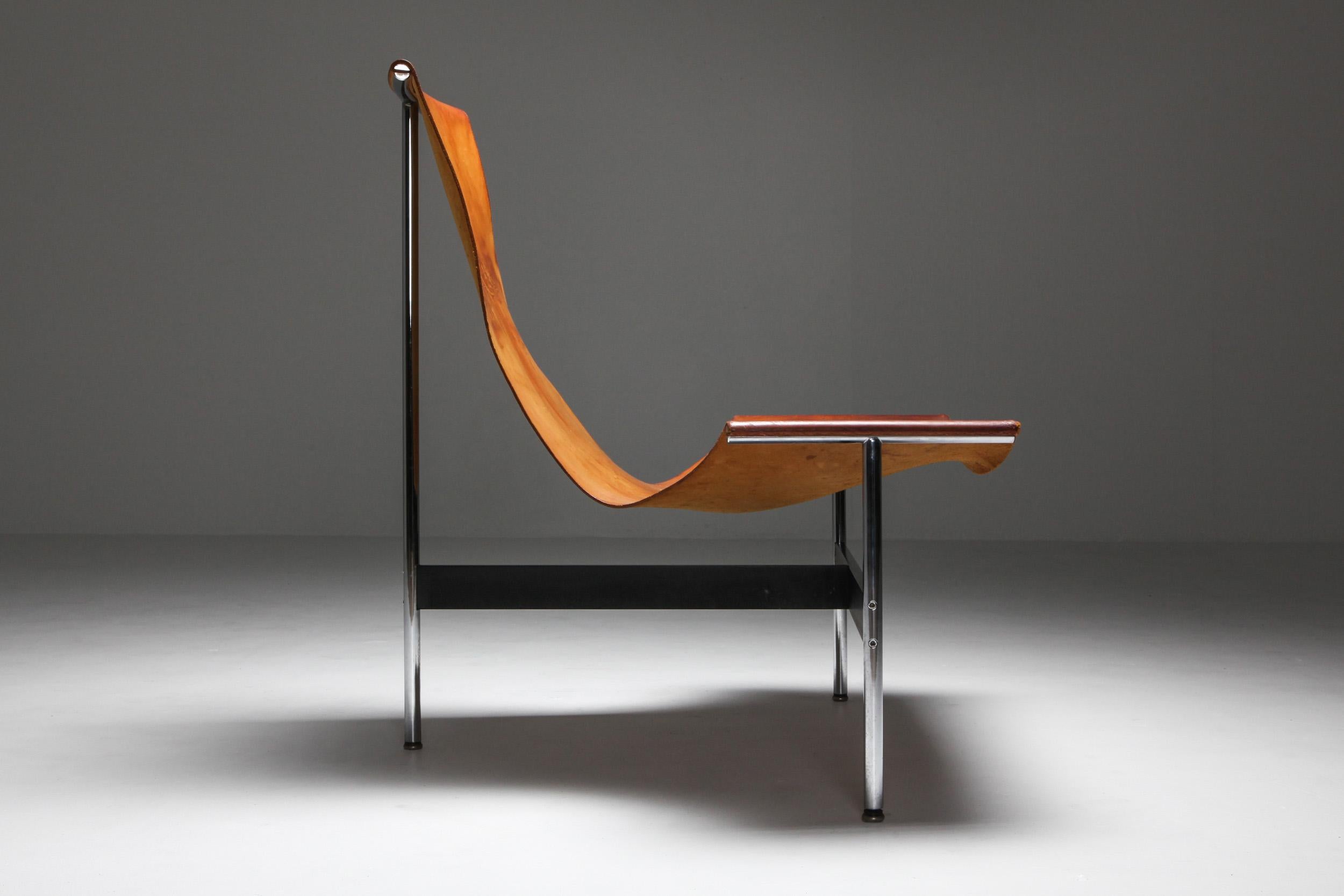 Steel William Katavolos for Laverne International 'TH-15' Lounge Chair