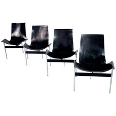 William Katavolos, Ross Littell and Douglas Kelly, Series of 4 T Chairs, 1952