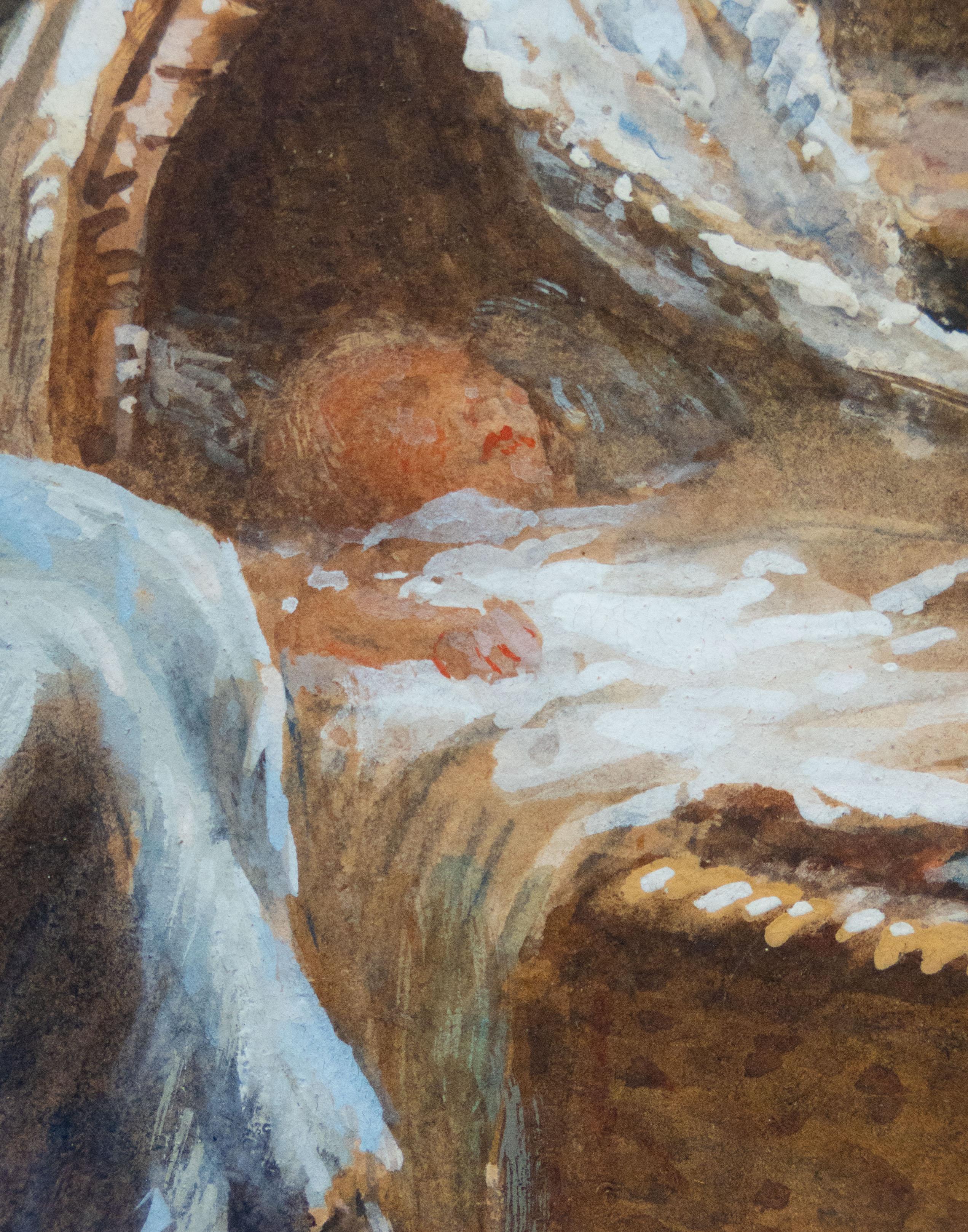 Dutch Interior, William Kay Blacklock (1872–1924), signed im Angebot 3