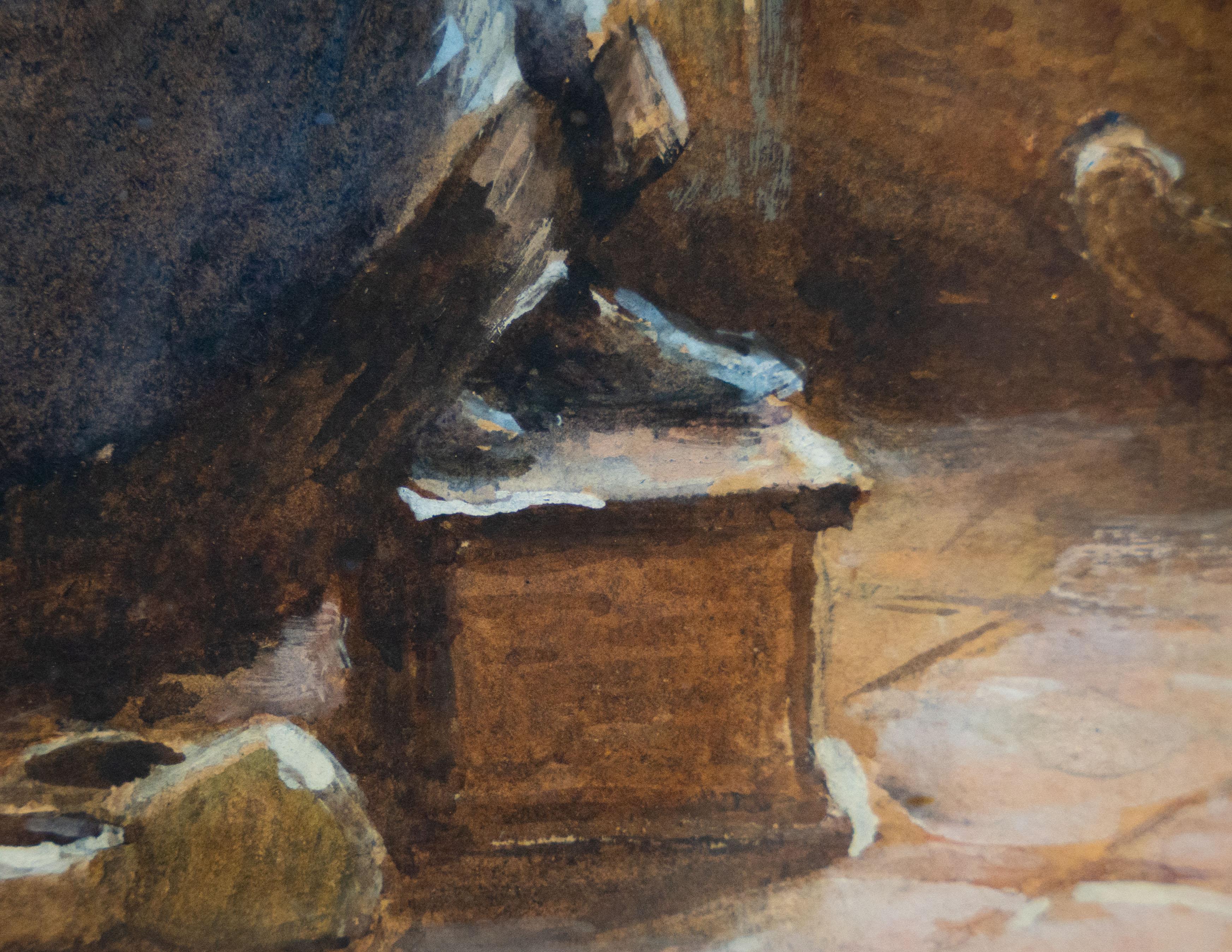 Dutch Interior, William Kay Blacklock (1872–1924), signed im Angebot 7