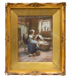 Dutch Interior, William Kay Blacklock (1872–1924), signed