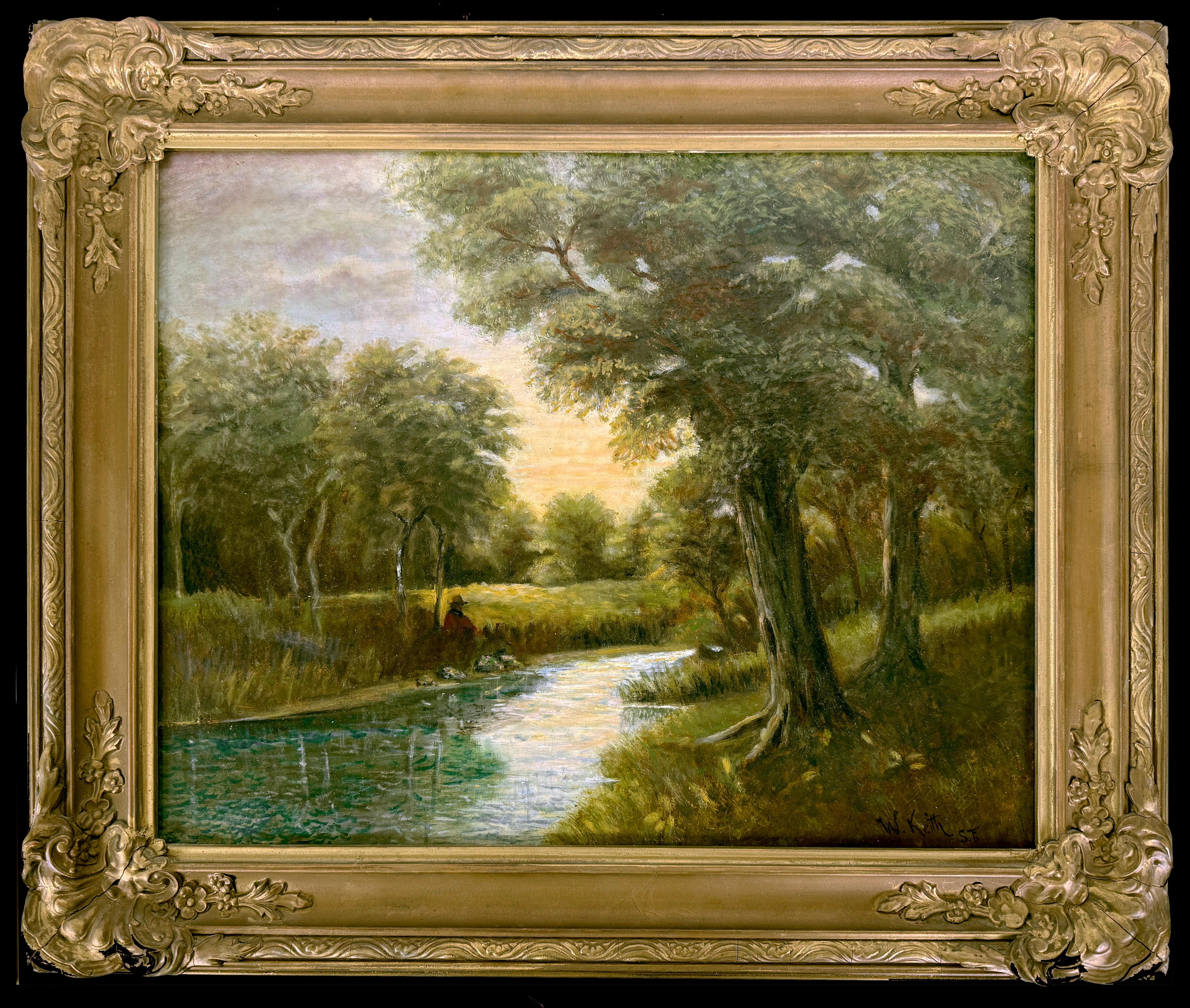 Draußen Gemälde