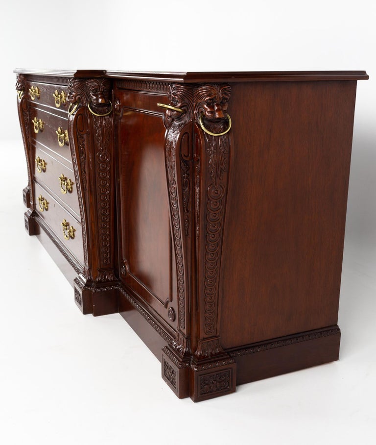 Contemporary William Kent Baker Furniture Stately Homes Credenza For Sale