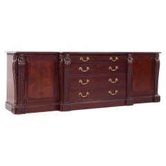 William Kent for Baker Furniture Stately Home Mahogany Credenza