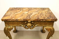 William Kent Style Gilded Hall Table, circa 1870
