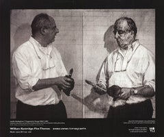 2011 After William Kentridge 'Invisible Mending' Contemporary Black & White