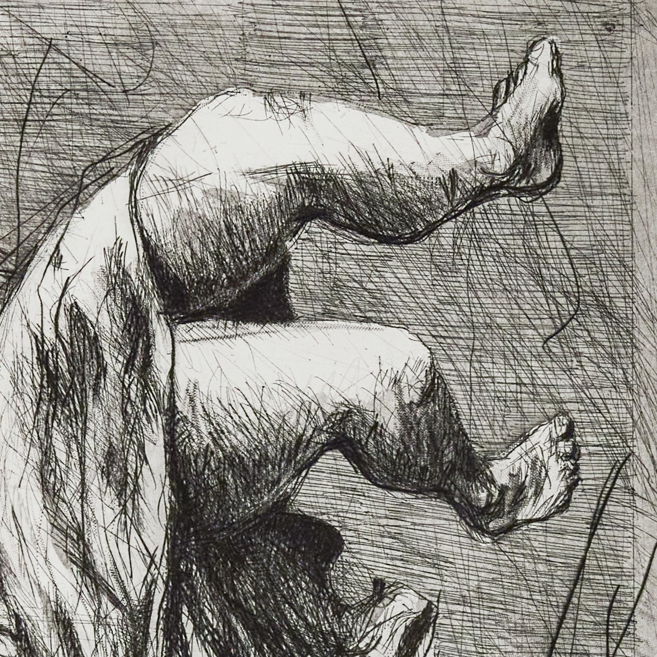 William Kentridge (nacido en 1955) es un artista sudafricano aclamado internacionalmente y conocido por sus dinámicos grabados, dibujos, instalaciones a gran escala y películas de animación. Kentridge equilibra las experiencias universales con la