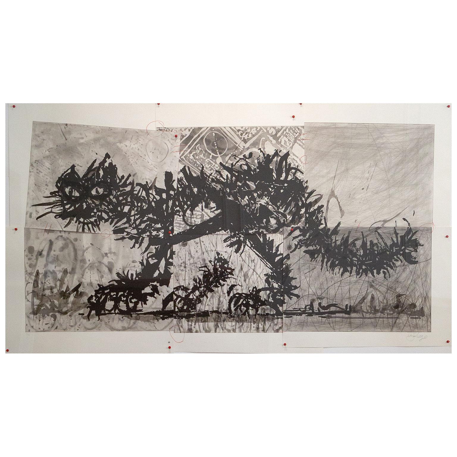 Scribble Cat – Print von William Kentridge