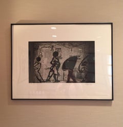 THE NOSE, photogravure, aquatint and drypoint, signed and numbered, Ed. of 70